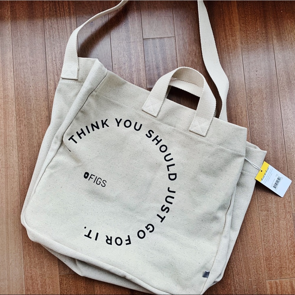 WearFigs “Go For It” Tote bag - Limited Edition